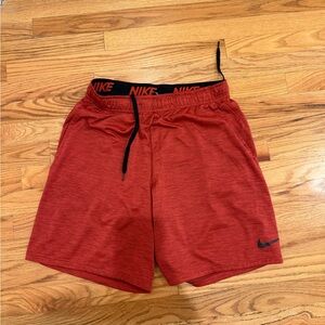 Nike Men's Red Athletic Shorts